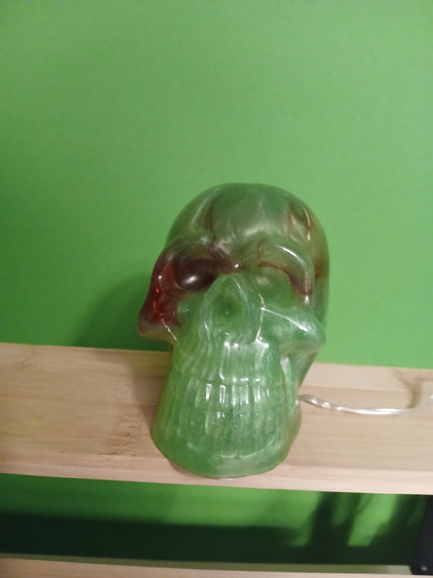 Skull wIth Lights and Blood